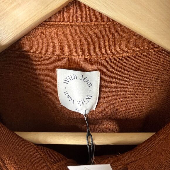 NWT With Jean Andy Dress in Chocolate Sz XL - Picture 8 of 10